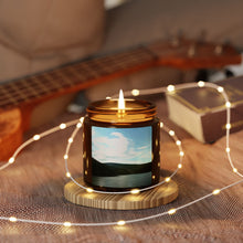 Load image into Gallery viewer, Tranquil Horizon Scented Soy Candle in Amber Jar - Multi-Size
