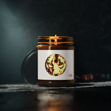 Load image into Gallery viewer, Wolf Spirit Scented Soy Candle - Eco-Friendly Amber Jar, Multi-Size
