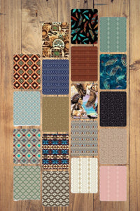 10 Fat Quarters - Assorted Southwestern Theme Fat Quarter Bundle