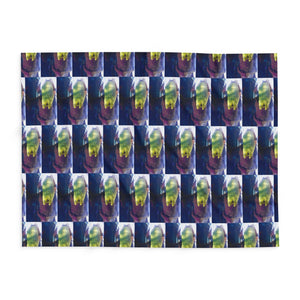 Cozy Arctic Fleece Blanket with Vibrant Eel Design – Perfect for Home and Gifting