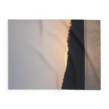 Load image into Gallery viewer, Cozy Sunrise Arctic Fleece Blanket, Soft Throw for Home Décor, Perfect Gift for Nature Lovers, Camping, Snuggling, Housewarming
