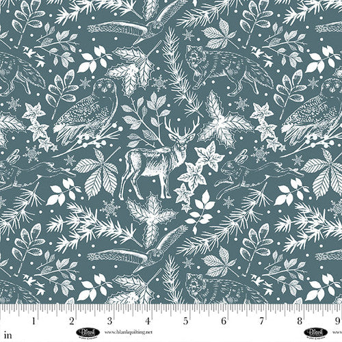 Winter Whispers Winter Silhouettes Cotton Fabric