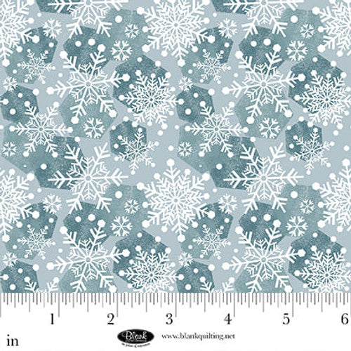 Winter Whispers Snowflakes Cotton Fabric