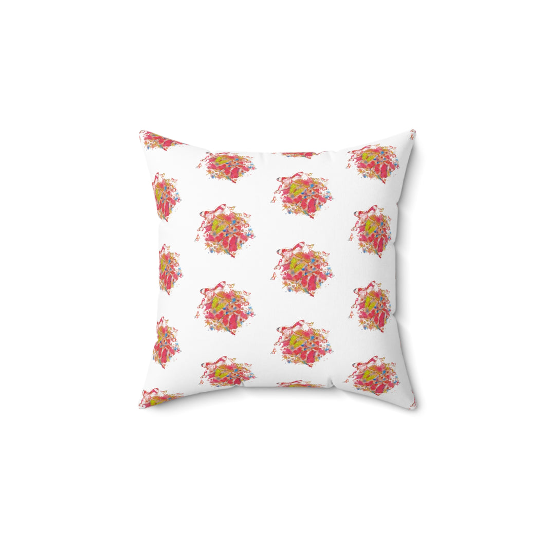 Vibrant Butterfly Throw Pillow - Cozy Home Décor Accent