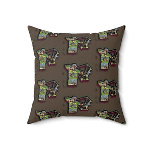 Bow Hunting Inspired Decorative Pillow