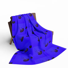 Load image into Gallery viewer, Vibrant Jellyfish Arctic Fleece Blanket - Cozy Nautical Decor
