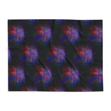 Load image into Gallery viewer, Vibrant Arctic Fleece Blanket for Cozy Nights and Celebrations
