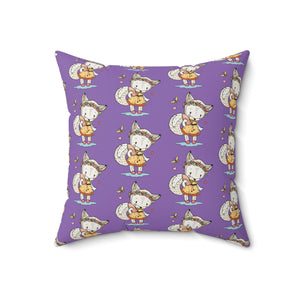 Cute Fox Character Pillow - Cozy Home Decor