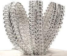 Load image into Gallery viewer, 3/8&quot; x 10 yd Silver Matallic Gimp Trim
