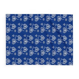 Cozy Heart Pattern Fleece Blanket - Perfect Gift for Loved Ones