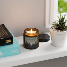Load image into Gallery viewer, Calm Horizon Scented Soy Candle - Amber Jar, Aromatic Relaxation for Home Decor &amp; Gifting

