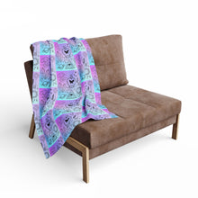 Load image into Gallery viewer, Cosmic Dream Fleece Blanket - Celestial Patterns for Comfort and Style
