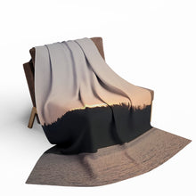 Load image into Gallery viewer, Cozy Sunrise Arctic Fleece Blanket, Soft Throw for Home Décor, Perfect Gift for Nature Lovers, Camping, Snuggling, Housewarming
