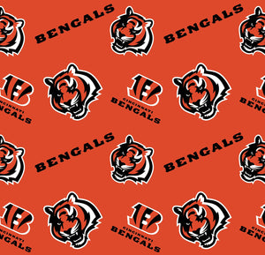 Bengals Orange Fleece