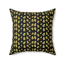 Load image into Gallery viewer, Avocado Print Square Pillow - Fun Home Decor
