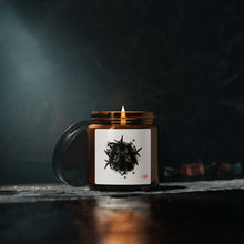 Load image into Gallery viewer, Butterfly Scented Soy Candle - Eco-Friendly Amber Jar

