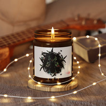 Load image into Gallery viewer, Butterfly Scented Soy Candle - Eco-Friendly Amber Jar
