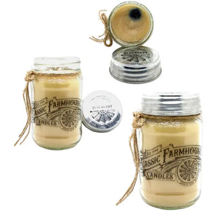 Blueberry 14 oz Mason Jar Candle