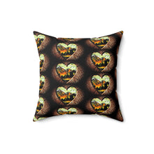 Load image into Gallery viewer, Nature-Inspired Heart Pillow | Cozy Home Decor
