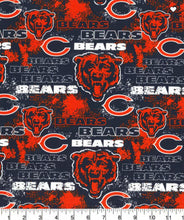 Load image into Gallery viewer, Handmade Valance or Curtain Panel Bears Distressed
