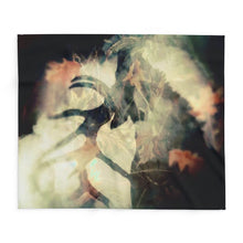 Load image into Gallery viewer, Cozy Arctic Fleece Blanket with Elk-Inspired Design
