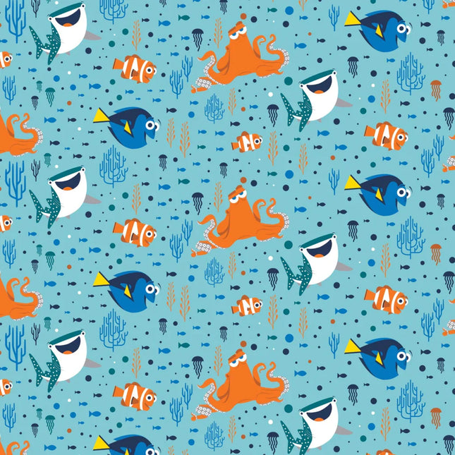 Finding Dory -Finding Nemo Fleece Fabric