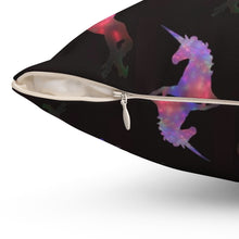 Load image into Gallery viewer, Whimsical Unicorn Print Pillow
