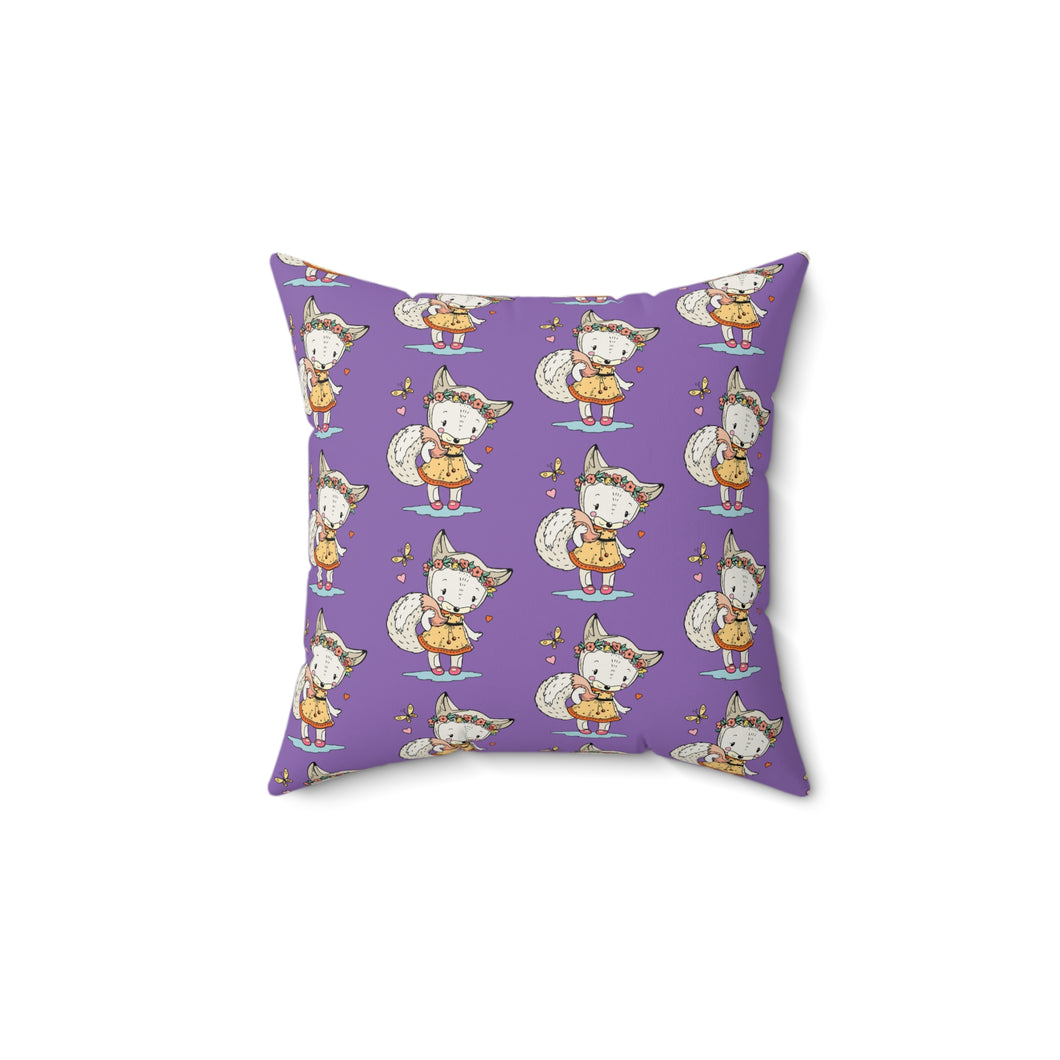 Cute Fox Character Pillow - Cozy Home Decor
