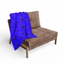 Load image into Gallery viewer, Vibrant Jellyfish Arctic Fleece Blanket - Cozy Nautical Decor
