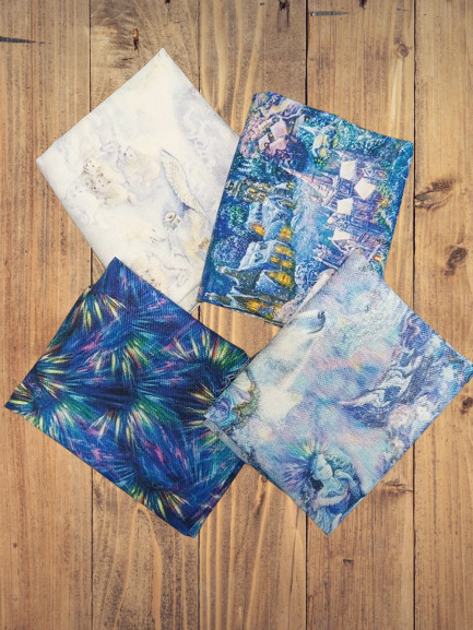 4 Fat Quarters -  Assorted Polar Journey Fat Quarter Bundle