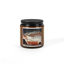 Load image into Gallery viewer, Aromatic Soy Candle - Cozy Amber Jar with Scenic Design
