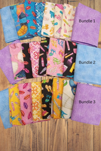 10 Fat Quarters -  Assorted All Dolled Up Fat Quarter Bundle