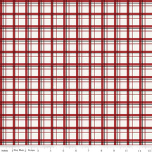 Woodsman Plaid Cream Cotton Fabric
