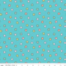 Load image into Gallery viewer, Handmade Valance or Curtain Panel Mer-Mazing Shells Blue
