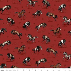 Handmade Placemat Or Table Runner John Wayne Courage Horses Barn Red