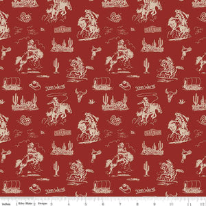 Handmade Placemat Or Table Runner John Wayne Courage Cowboys Barn Red