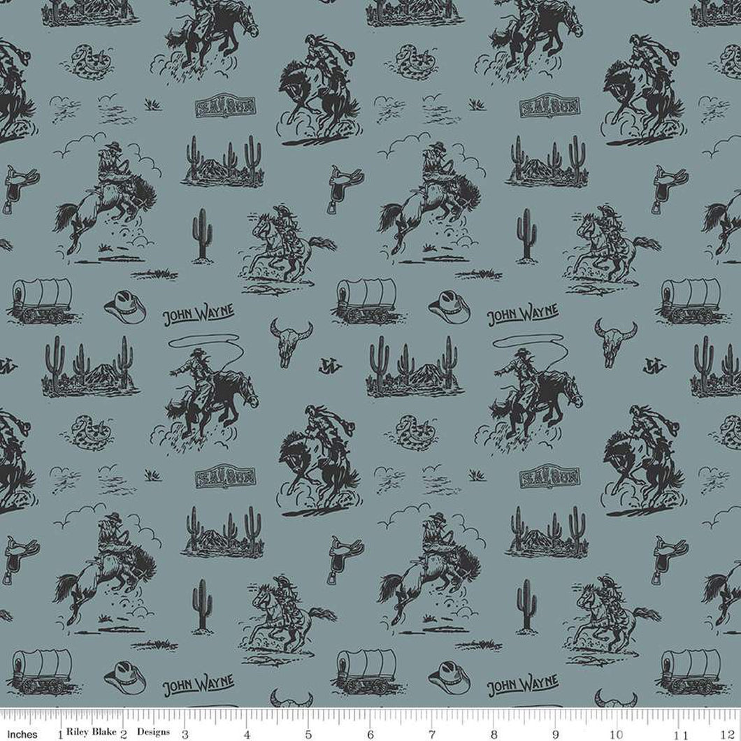 Handmade Placemat Or Table Runner John Wayne Courage Cowboys Storm