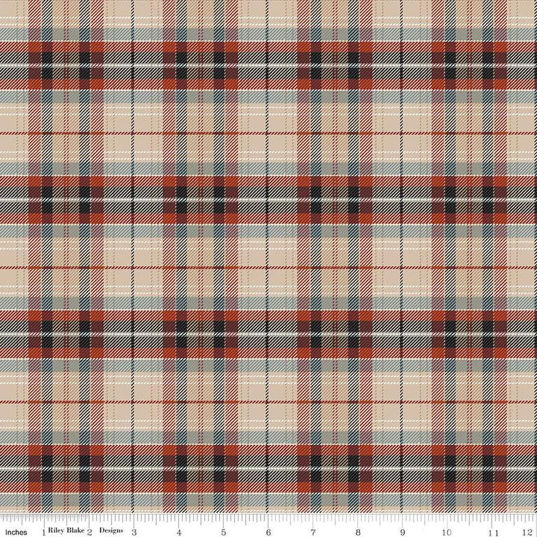 Handmade Placemat Or Table Runner John Wayne Courage Plaid Sand