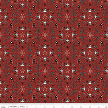Load image into Gallery viewer, Handmade Placemat Or Table Runner John Wayne Courage Bandanna Barn Red
