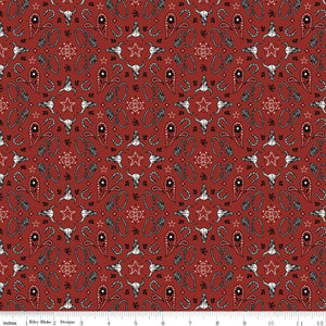 Handmade Placemat Or Table Runner John Wayne Courage Bandanna Barn Red