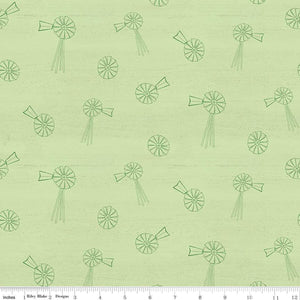 Handmade Placemat Or Table Runner Spring Barn Quilts Windmills Green