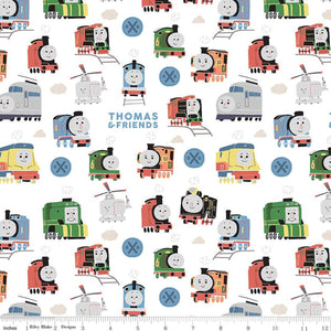 Thomas & Friends™ Sodor Railway Main Cotton Fabric