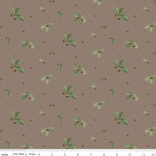 Load image into Gallery viewer, Handmade Valance or Curtain Panel Let&#39;s Get Lost in the Woods Acorns and Leaves Pebble
