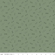 Load image into Gallery viewer, Handmade Valance or Curtain Panel Let&#39;s Get Lost in the Woods Tracks Sage
