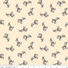 Load image into Gallery viewer, Handmade Valance or Curtain Panel Cowboys Cowboy Cream
