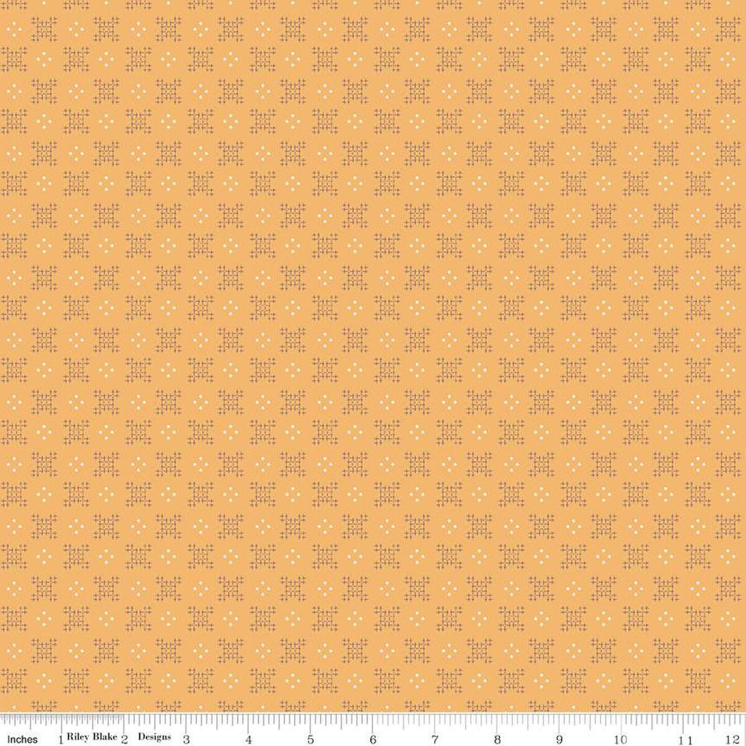 Piece & Plenty Stitching Marigold Cotton Fabric