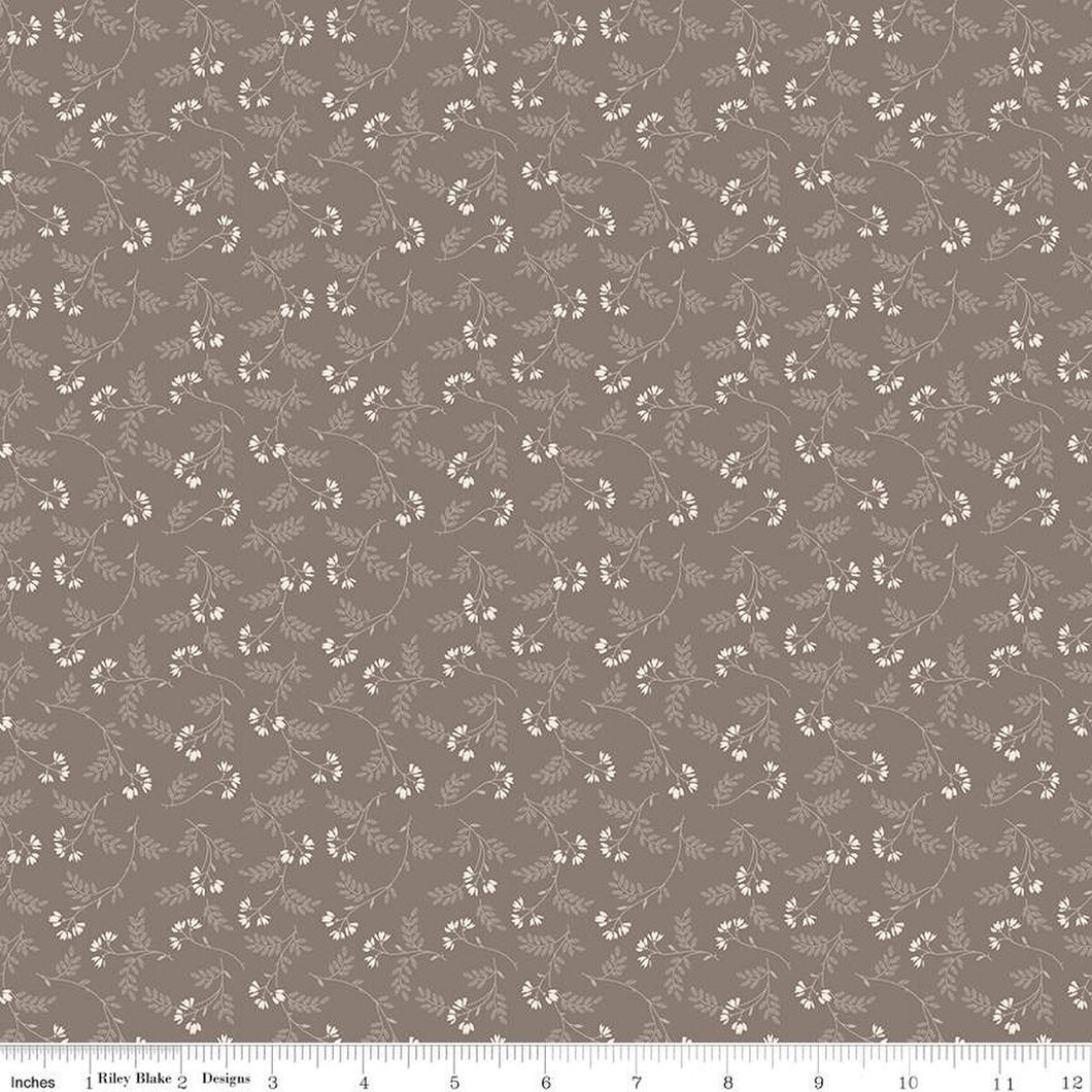 Piece & Plenty Vine Pebble Cotton Fabric