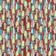 Load image into Gallery viewer, Handmade Placemat Or Table Runner Cafe NOTR Coffee Red

