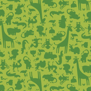Zooville Monozoo Cotton Fabric