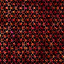 Load image into Gallery viewer, Handmade Valance or Curtain Panel SCI-FI Red
